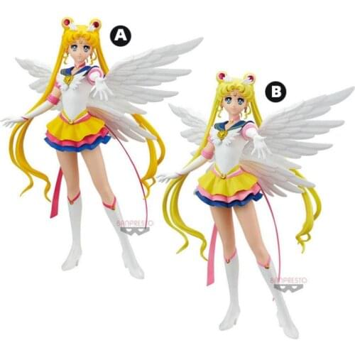 23cm BANDAI Original Sailor Moon Anime characters Action PVC Collection Model Toy Anime Figure Toys For Kids