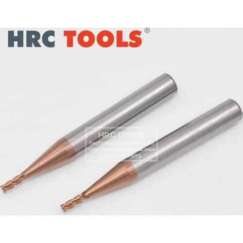 5pcs Soild Carbide Alloy Coated Endmill Straight Shank 4mm 6mm 8mm 10mm Metal Cutting Tools