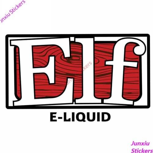 Reflective Car-Stickers Elf Huile Funny Vinyl for Car Window Bumper Trunk Auto Mirror Motorcycle Decals Car Decoration KK13*5cm