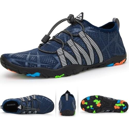Men Women Aqua Shoes Barefoot Swim Socks Upstream Shoes Beach Wading Shoes Hiking Sport Shoes Quick Dry River Sea Water Sneakers