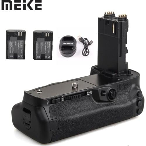 Meike MK-5D4 Multi-Power Battery Grip Pack for Canon EOS 5D mark IV Camera as BG-E20 with LP-E6 Battery And USB Dual Charger
