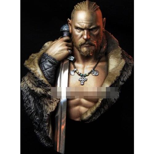 1/10 Resin Model Bust GK The VIKING Historical figures Unassembled and unpainted kit