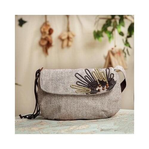 Fashion National String Appliques Women Shopping Small Handbags!Nice Floral Embrossing Shoulder&Crossbody bags Hot Lady Carrier