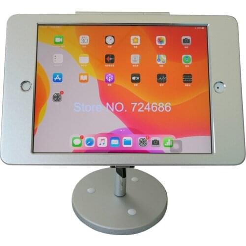 For ipad 2/3/4/air/pro 9.7" table security holder stand with lock housing display on restaurant for menu ordering
