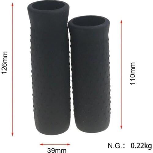 Anti-slip Silicone Scooter Grip Cover Rubber for Ninebot MAX G30 G30D KickScooter Electric Scooter Handlebar Grip Replace Parts