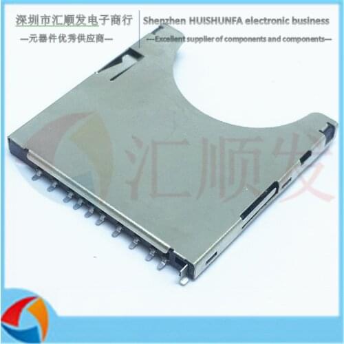 SD CARD SLOT SD card seat, memory card seat SD two-in-one card seat, self-elastic, pop-up