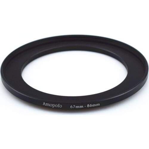 Universal 67-86mm /67mm to 86mm Step Up Ring Filter Adapter for UV,ND,CPL,Metal Step Up Ring Adapter