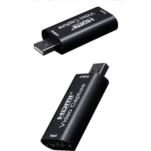 USB high-definition HDMI capture card computer external high-definition 4k free drive recording video live computer watching TV