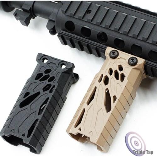 Python Fore Grip Tactical Paintball Airsoft Vertical Front Grip For Airsoft BB M4 AR15 HK416 Hand Grip For 20mm Picatinny