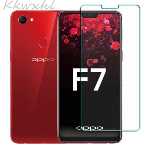 Tempered Glass for OPPO F7 GLASS Protective Film FOR OPPO F7 CPH1819, CPH1821, 1821 6.23" Screen Protector cover