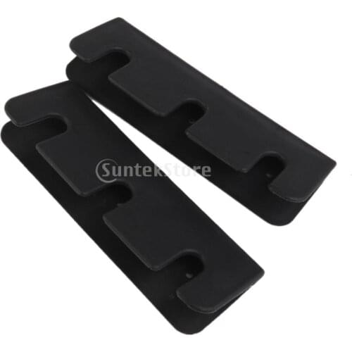 MagiDeal Boat Seat Hook Clip for Inflatable Boat Rib Dinghy Kayak 2Pcs Black
