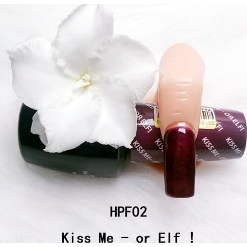 HPF02 Kiss Me-Or Elf 15 ML Opie Nail Art Vernis Semi Permanant UV Manicure Top Coat Primer Gel Lak Hybrid Nail Polishes