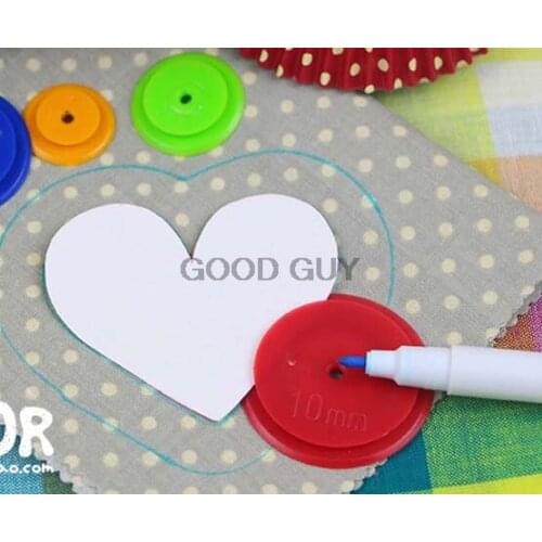 4PCS/LOT PATCHWORK SCANNING LINE WHEEL PROFESSIONAL TOOL SEAM PARTS CLOTH DIY PATCHWORK SCANNING LINE RING ROUND SEAM PARTS