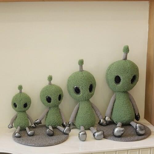 Soft Cute Alien Stuffed Baby Toys Plush Toys For Children Soft Pokemon Backpack Ornaments Kids Toys Children Kids Christmas Gift