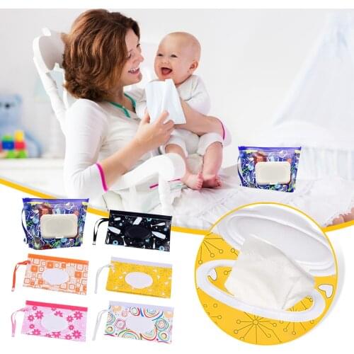Portable Wet Wipes Container Tissue Box With Lids Reusable Dustproof Wipes Tissue Holder For Outdoor Travel Wipe Storage Boxes