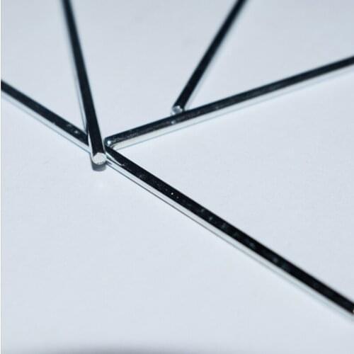 10pcs 2*80mm Iron shaft model assembling axle gear drive shaft toy parts technology