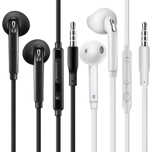 3.5mm In-ear earphone S6 headset For MP3 4 Samsung Galaxy S8 S7 S6 Xiaomi huawei