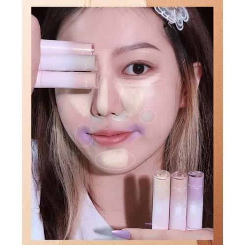 6 Colors Lip Makeup Concealer Long-lasting Moisturizing Concealer Lip Makeup Primer Liquid Foundation Lip Gloss TSLM2