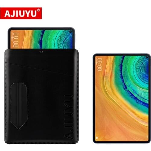 AJIUYU Ultra-thin Leather Sleeve Case For Huawei MatePad 10.4 Pro 10.8 BAH3-W09 MRX-AL09 W09 Tablet Protective Cover Pouch Case