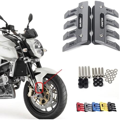 For Aprilia MANA850 MANA 850 Motorcycle Accessories Mudguard Side Protection Block Front Fender Side Anti-Fall Slider