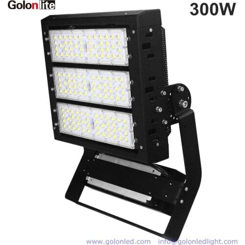 Golonlite 300W LED floodlight 400W outdoor football tennis baseball basketball stadium sport court lighting 25D 40D 140lm/W IP66