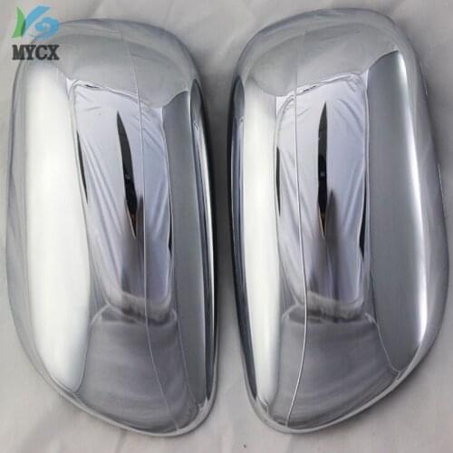 ABS Chrome Car Side Door Rear View Mirror Cover For Toyota Corolla 2001 VIOS 2003 PROBOX SUCCEED