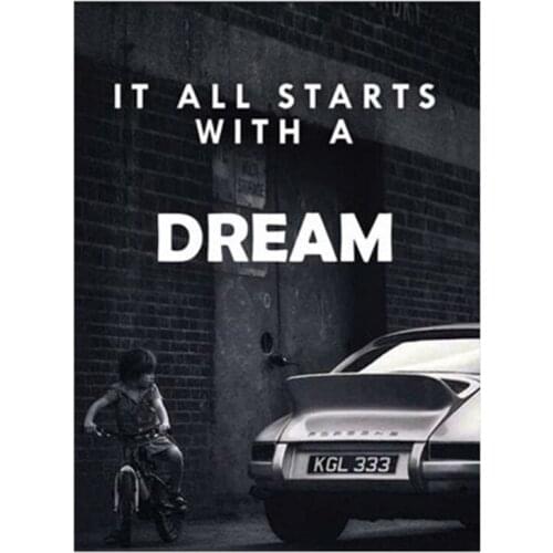 Canvas HD Printed Painting Wall Art Kid Saw A Car Poster Home Decor Inspirational Words Picture Living Room Modular Framework