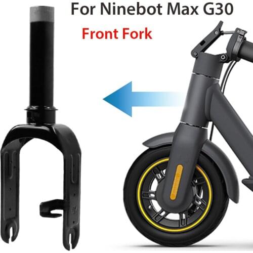 Aluminum Alloy Scooter Front Wheel Bracket For Ninebot Max G30 Electric Scooter Replacement Accessories Front Fork Parts