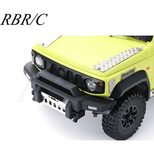 RBR/C Simulation Off-Road Xi Mi Jimny Remote Control Car Front Bumper Metal Luggage Roof Rack Accessories DIY Parts R705-R707
