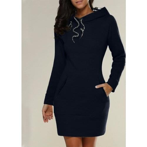 New Fashion Ladies Long Overcoat Ladies Autumn Winter Casual Comfortable and Elegant Sweatshirts Womens Outwear Hoodies