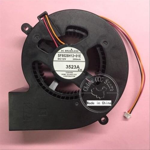 New Original SF8028H12-01E 12V 300MA For EB-C1050X/C1830/C1900/C1910/C1915/C1920W/C1925W Projector Cooling Fan