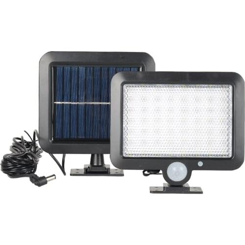 Outdoor Solar LED Wall Lamp Light 30W LED/COB Solar Lightings Garden Light Street Lantern, Split Design,Lighting Control,3 Modes