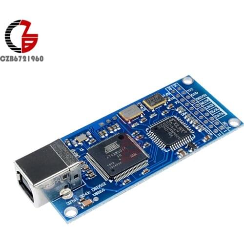 ATSAM3U1C XC2C64A USB to IIS Digital Interface DAC Decoder Board Support DSD512 32bit 384K I2S DSD Output for Amanero
