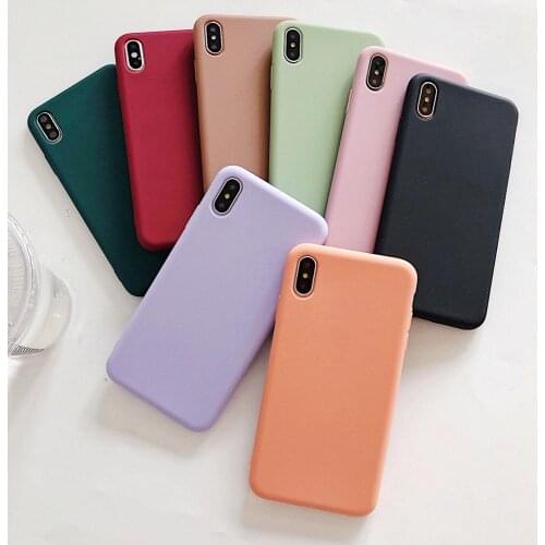 Shockproof Silicone Luxury Phone Case Case Soft Back Cover For Apple iPhone 11 12 Pro Max mini 7p 8 8p 6 6s Plus XR X XS Max SE