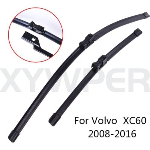 Winshield Wipers Blade For Cars for Volvo XC60 from 2008 2009 2010 2011 2012 to 2016 windscreen wiper car Accessories wholesale