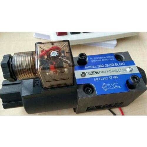 EXACT Hydraulic solenoid valve MODEL:DSG-02-2B2-DL-D12 EXACT Hydraulic CO.,LTD