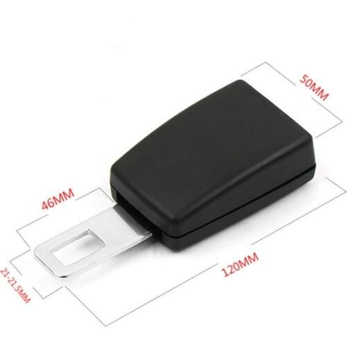 Universal Auto Car Seat Belt Buckle Clip Extender Car Socket Safety Belt Buckles Extender Extension 22mm Holders Adapter