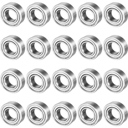 20pcs MR126ZZ 6mmx12mmx4mm Double Shielded Miniature Deep Groove Ball Bearing