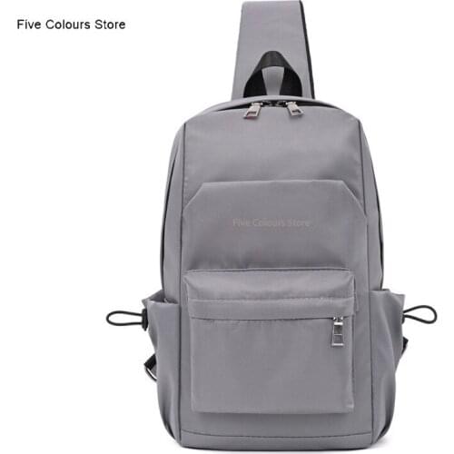 2021 Wholesale Mens Bag Fashion Chest Bag Usb Charging Leisure Business Shoulder Bag Ipad Bag Large Capacity Leisure Bag