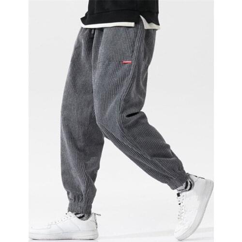 AUSO Men's Corduroy Trousers