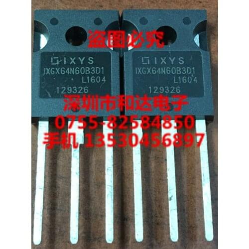 IXGX64N60B3D1 TO-247 600V 64A