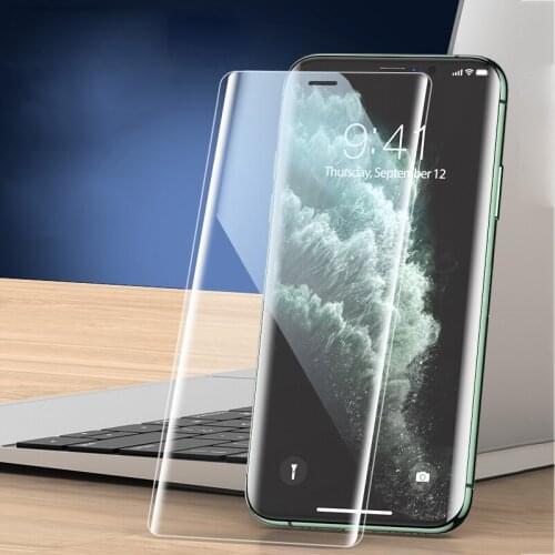 3D UV Full Glue Curved Tempered Glass For Apple iPhone 11 Pro X XR XS Max Screen Protector For iPhone 6 6S 7 8 Plus SE 2020