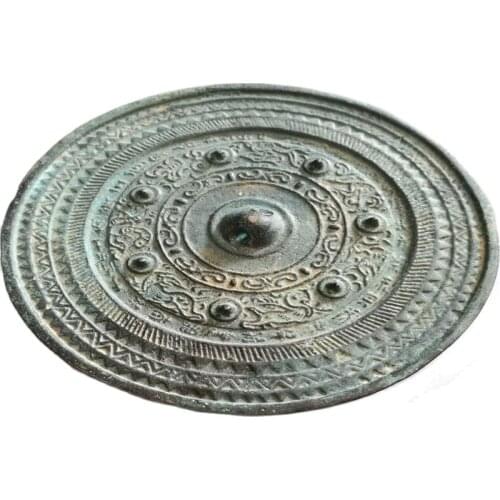 CHINESE OLD Collection Evil slayer bronze mirror feng shui Bagua mirror