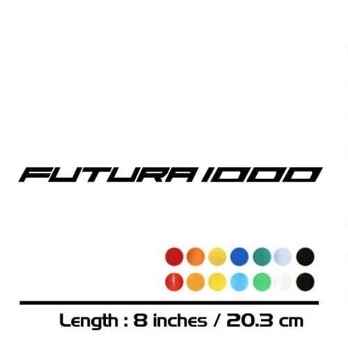 Motorcycle sticker bike Fuel tank Wheels helmet fairing Luggage MOTO accessories reflective sign decal For APRILIA FUTURA1000
