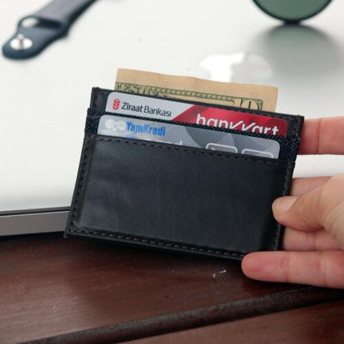 Wallet Men Leather Slim 2021 Men Walletcard Wallet Engraved Walletcard Holder Customized Card Holder Wallet Men Name Laser Engraver Carbon Fiber Leather Slim Thin Smart Wallet Minimalist Wallet Gift