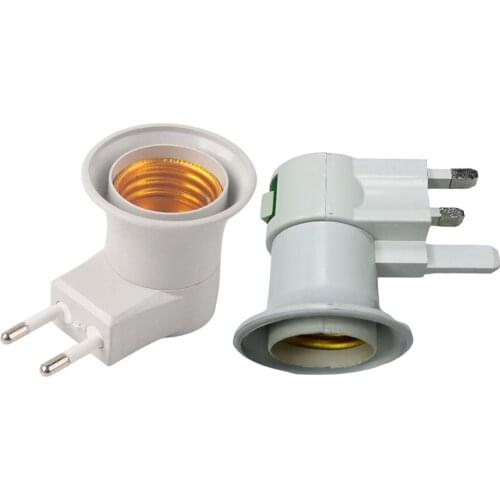Conversion Lamp Holder Wall Plug-in Lamp Holder With Switch Screw Durable Material Aluminum Alloy Lamp Holder
