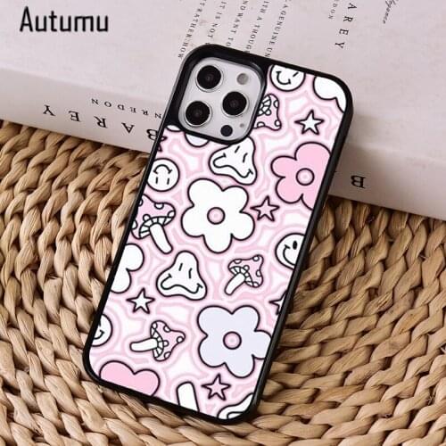 Pink Phone Case Cover for iPhone 12 mini X XS XR 11 Pro Max SE 2020 5 6S 7 8 Plus Samsung Galaxy S8 S9 S10 S20 S21