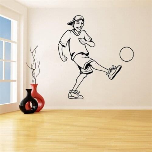 Kick It! Tournament Benefits Alzheimers Walk to Cure Wall Decal Drawing Room Mural Home Wall Vinyl Decals Removable FN-76