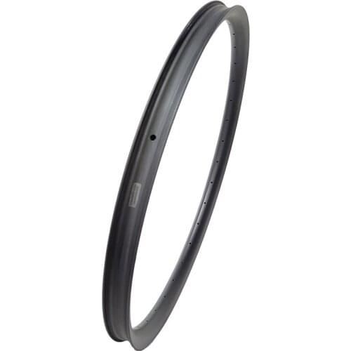 29er MTB XC 40mm x 25mm asymmetric Hookless tapeless carbon rim 25mm deep UD 3K 12K matte glossy cross country mountain bicycle