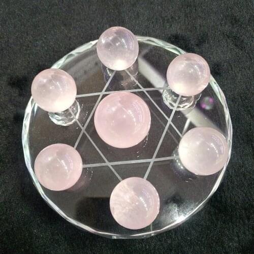 High quality natural crystal quartz seven star healing treatment in seven star array